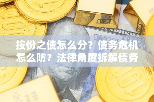 北京按份之债怎么分？债务危机怎么防？法律角度拆解债务分配与风险自保指南