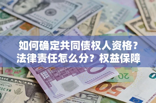 北京如何确定共同债权人资格？法律责任怎么分？权益保障技巧揭秘！