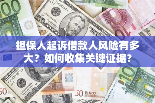 北京担保人起诉借款人风险有多大？如何收集关键证据？