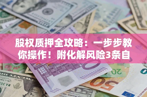 北京股权质押全攻略：一步步教你操作！附化解风险3条自救法则