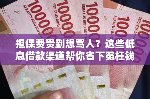 北京担保费贵到想骂人？这些低息借款渠道帮你省下冤枉钱
